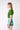 JoosTricot Aqua Blue / Palm Green Waves Peachskin Booty Shorts