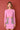 Joostricot Pink EcoMerino Long Sleeve Crop Crew Top