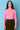 JoosTricot Bubblegum Pink Peachskin Long Sleeve Turtleneck