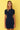 JoosTricot Hello Sailor Navy Peachskin Ribbed Polo Mini Dress