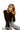 JoosTricot Coal Black Peachskin Long Sleeve Crew Neck Top