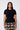 JoosTricot Coal Black Peachskin Short Sleeve Crew Neck Top T-Shirt