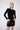 JoosTricot Coal Black Peachskin Long Sleeve Crew Neck Top