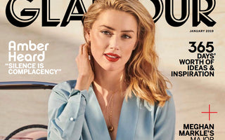 Glamour / January 2018 / Amber Heard