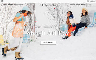 Funboy Floats / Winter Campaign / October 2020