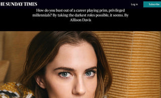 The Sunday Times / May 2019 / Allison Williams