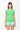Green Flash Peachskin Short Sleeve Crew Neck
