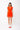 Pomodori Peachskin Ribbed Mini Polo Dress