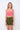 Bubblegum Linen Button-down camisole