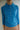 Ocean Blue Cashmere Polo Sweater