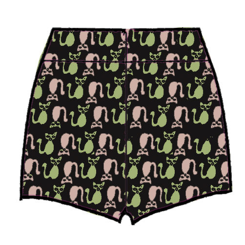 Cat Micro Shorts