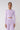 Violette Peachskin Long Sleeve Crop Crew