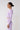 Violette Peachskin Long Sleeve Crop Crew
