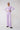 Violette Peachskin Long Sleeve Crop Crew