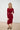 Cherry Peachskin Pencil Skirt