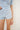 Baby Blue Tinsel Booty Shorts