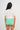 White Pointelle Short Sleeve Cropped Scoop Neck