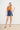 Navy Uluwatu Gloss Mini Skirt
