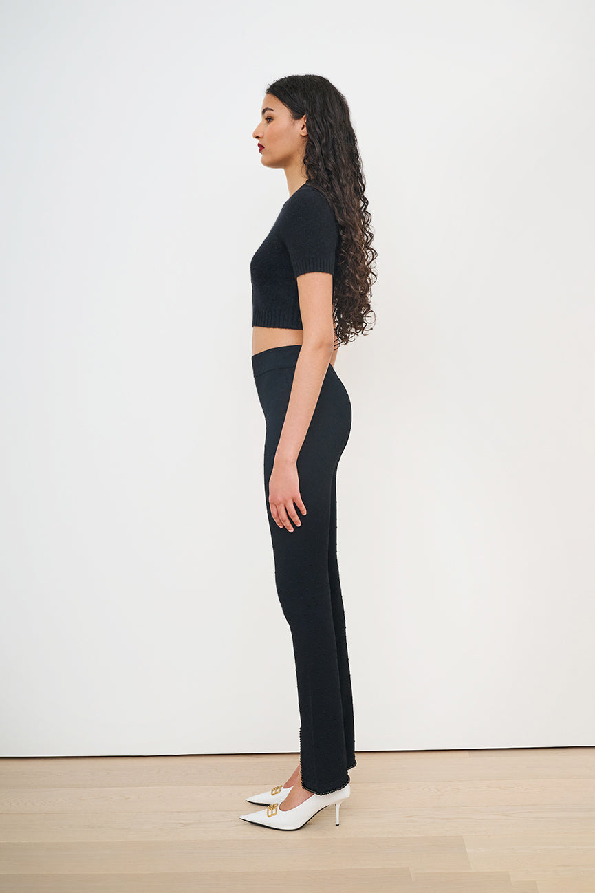 Black Swiss Dots Pants