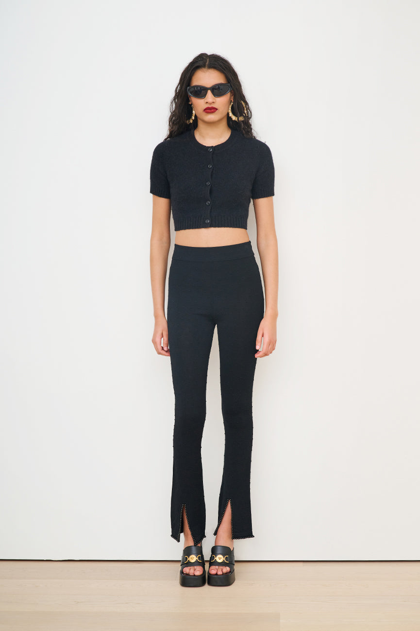 Black Swiss Dots Pants