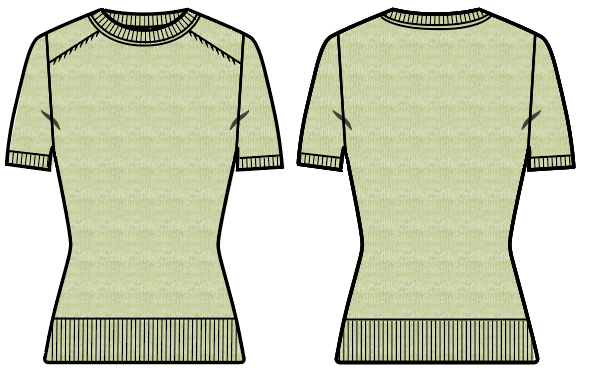 Raku Short Sleeve Crew Neck