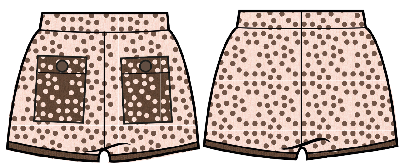 Polka Dot Booty Shorts