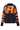 Navy/Orange Unisex BRRR!!! Mock Neck