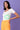 Ice Water Flower Peachskin Short Sleeve Scoop Neck