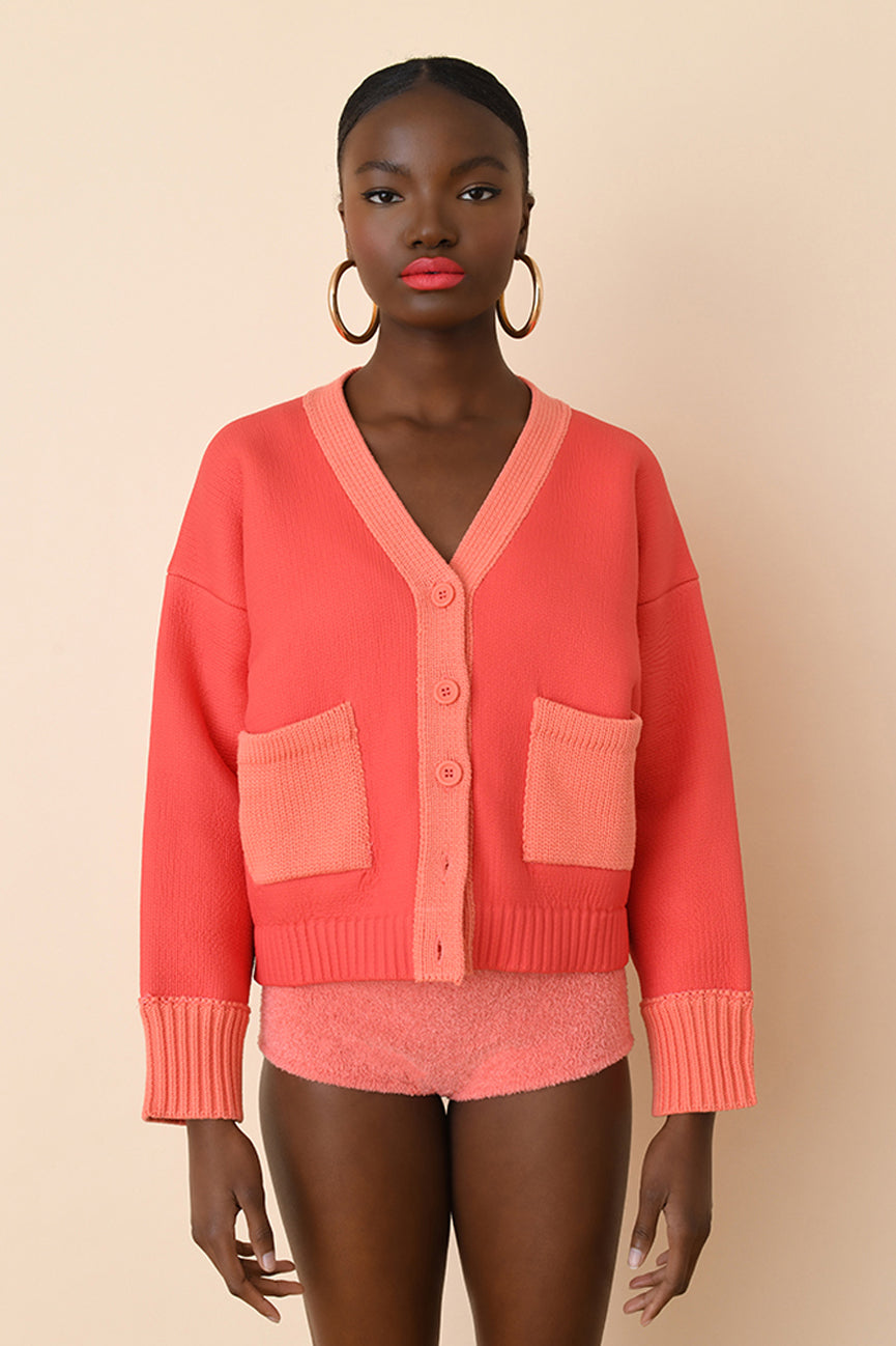 Cos colour block cardigan Outlet