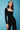 Joostricot Coal Black Peachskin Square Scoop Neck Top