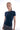 JoosTricot Hello Sailor Navy Peachskin Short Sleeve Crew Neck Top T-Shirt