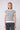 JoosTricot Marine Navy / White Stripe Peachskin Short Sleeve Crew Neck Top T-Shirt