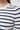 JoosTricot Marine Navy / White Stripe Peachskin Long Sleeve Crew Neck