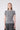 Joostricot Slate Grey Peachskin Rib Short Sleeve Polo Top