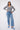 JoosTricot Slate Grey Peachskin Long Sleeve V Neck