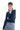 JoosTricot Hello Sailor Navy Peachskin V Neck Top