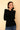 JoosTricot Coal Black EcoMerino Long Sleeve Crew Neck Top
