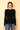JoosTricot Coal Black EcoMerino Long Sleeve Crew Neck Top
