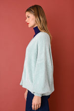 Seafoam Tinsel Cardigan