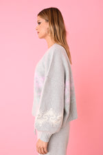 Grey Mist Merino Boyfriend Cardigan