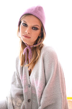 Grey Mist Merino Boyfriend Cardigan
