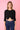 Black Mohair Bow Top with Swarovski Crystals