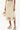 Sandstone Linen Tassel Midi Skirt