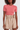 JoosTricot Rosanna Pink Ribbed Short Sleeve Crew Neck Top